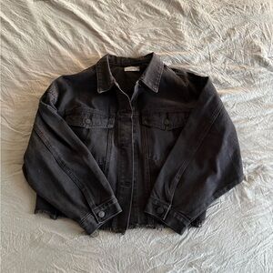 Black Denim Women's Jacket